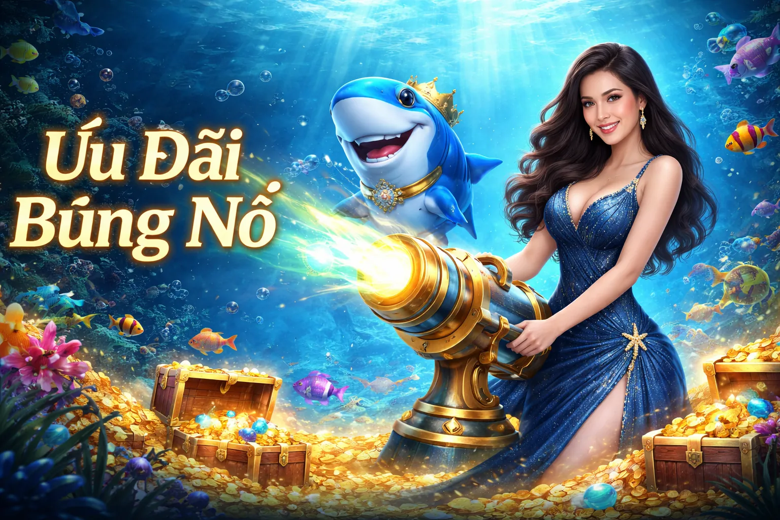 Giao diện game bắn cá K9CC Link